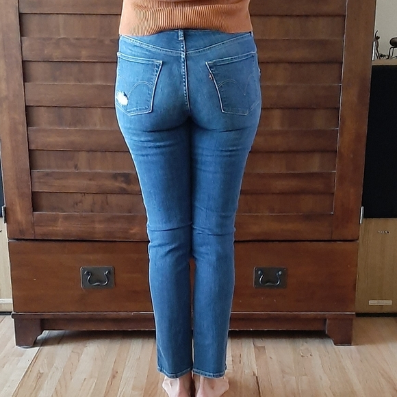 Women's Levi's knee patch jeans - Picture 4 of 7